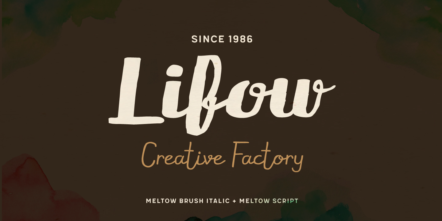 Example font Meltow #7